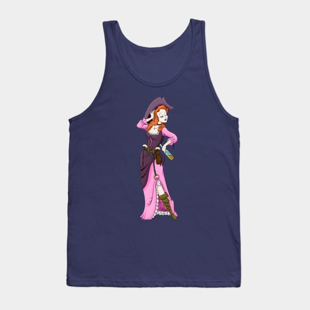 Redhead in New Costume Tank Top by Sunshone1